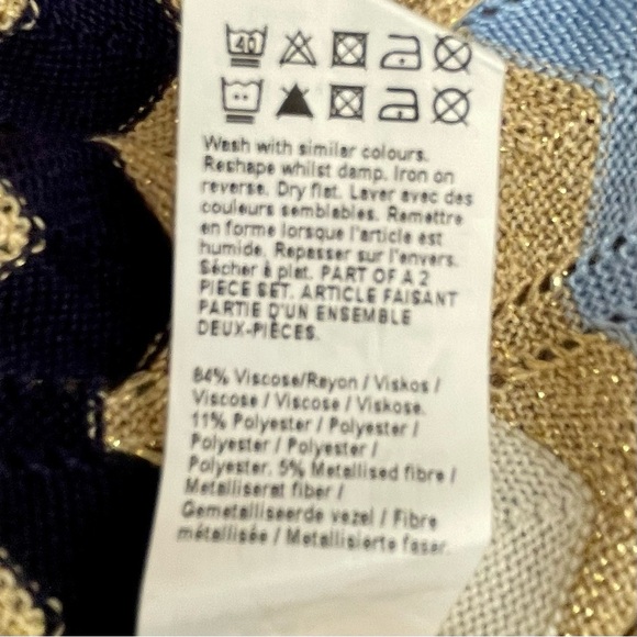 NWT River Island sleeveless knit max dress with chevron pattern. - Picture 10 of 14